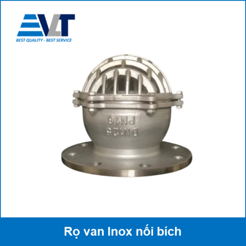 Rọ van Inox nối bích