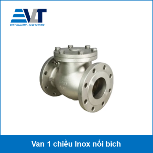 Van một chiều là lật Inox nối bích