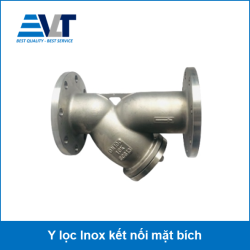 Y lọc Inox nối bích