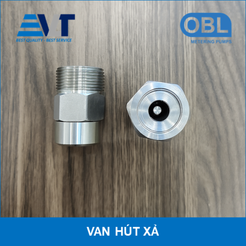 Van hút xả bơm định lượng OBL D34 Inox 304