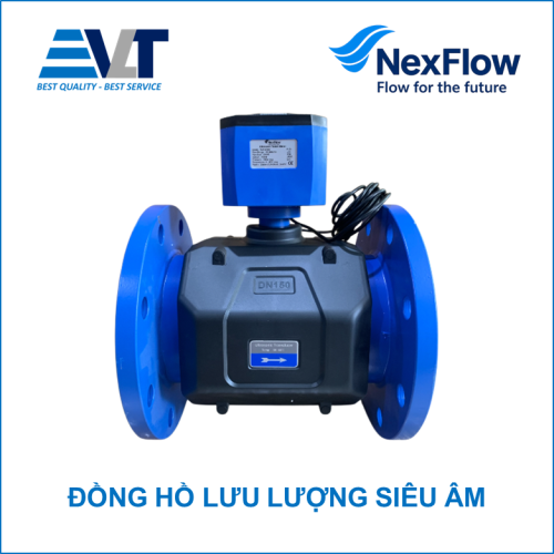 Đồng hồ lưu lượng siêu âm kết nối mặt bích, NUF